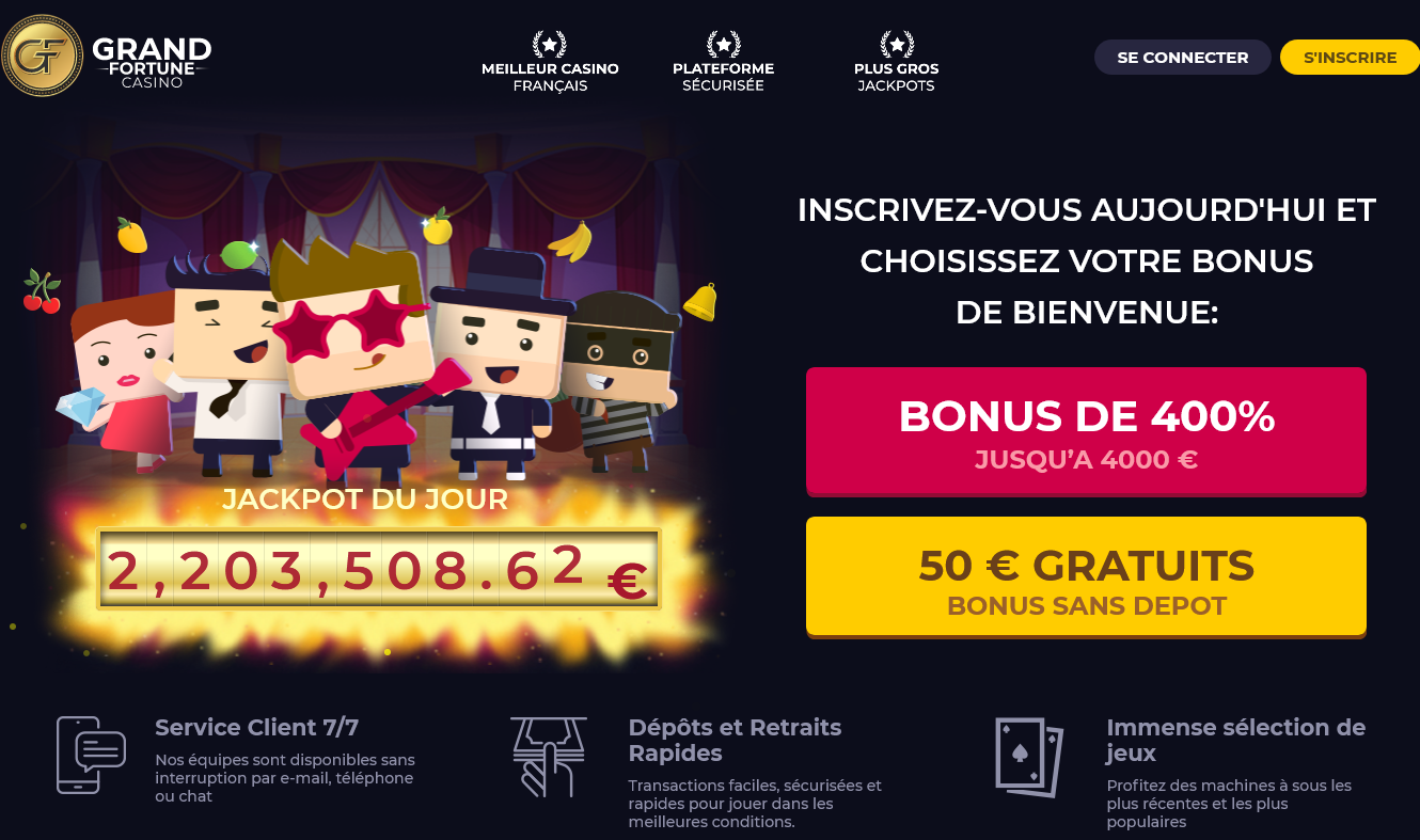 50 € GRATUITS BONUS SANS DEPOT 50 € GRATUITS BONUS SANS DEPOT