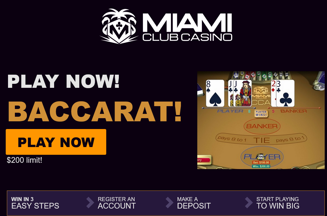 Miami
                                Club Baccarat