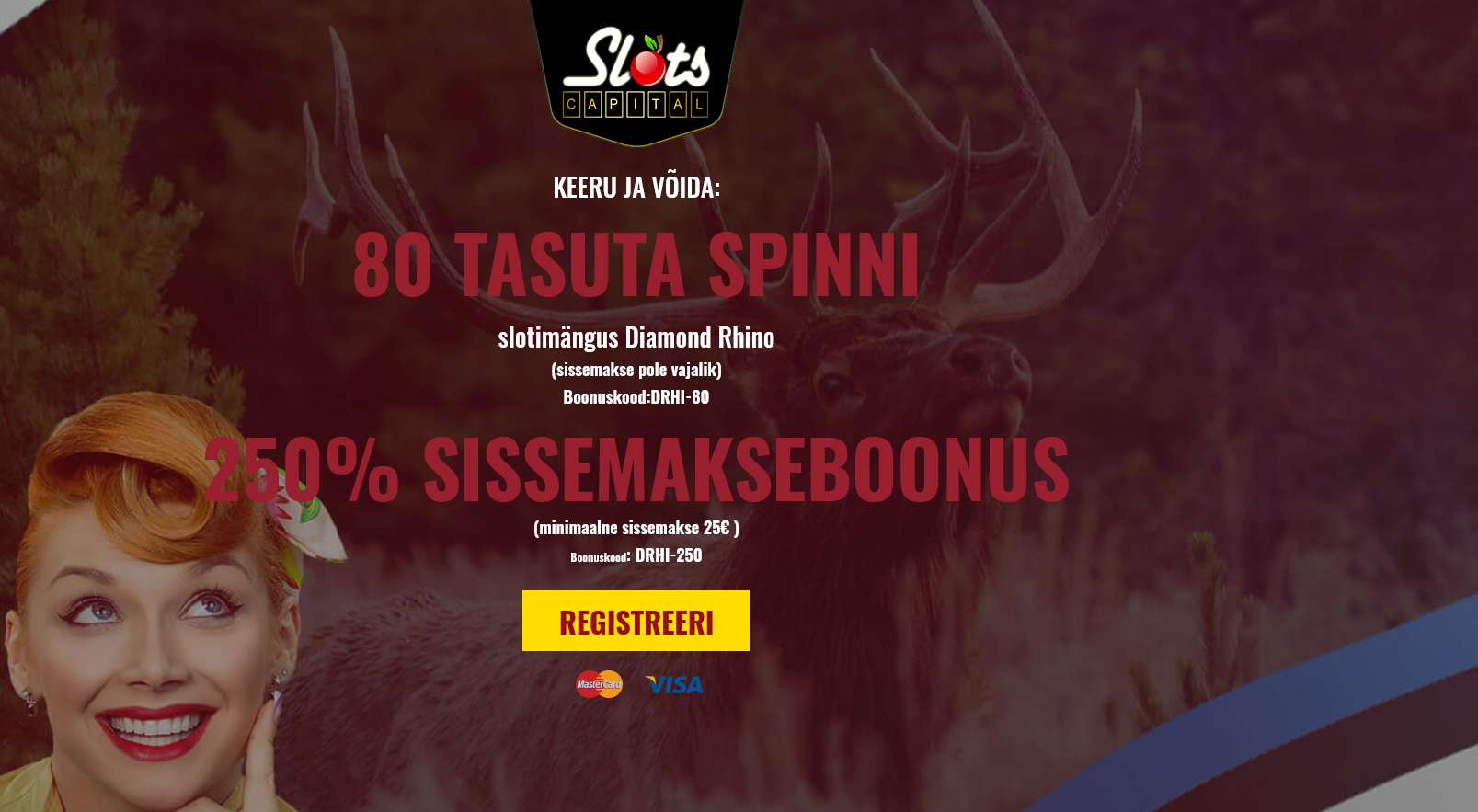 Slots Capital EE 80 Free
                                          Spins (Estonia)