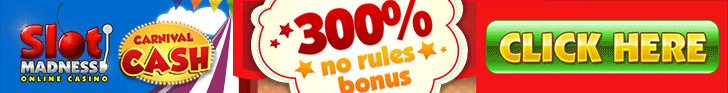 300% Bonus at Slot Madness Casino!