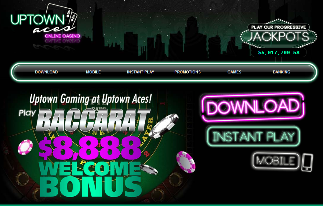 Play
                                Baccarat - Latest Online Casino Games
                                and Slots at Uptown Aces