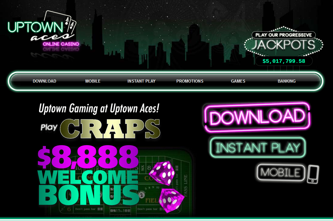 Play
                                Craps - Latest Online Casino Games and
                                Slots at Uptown Aces