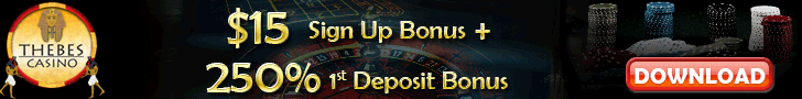 $15 sign up bonus + 250% 1st deposit bonus